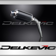 HONDA XL125V VARADERO 2001-2016 Echappement Silencieux 225mm Ovale Carbone PISTE