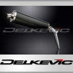 HONDA XL125V VARADERO 2001-2016 Echappement Silencieux 450mm Ovale Carbone