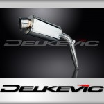 HONDA XL125V VARADERO 2001-2016 Echappement Silencieux 225mm Ovale Inox PISTE