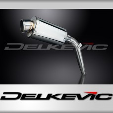 HONDA XL125V VARADERO 2001-2016 Echappement Silencieux 225mm Ovale Inox PISTE