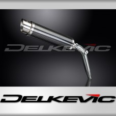 HONDA XL125V VARADERO 2001-2016 Echappement Silencieux 350mm Rond Carbone