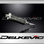 YAMAHA XT250 SEROW 2008-2016 Echappement Silencieux 350mm Ovale Carbone