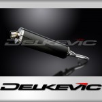 YAMAHA XT250 SEROW 2008-2016 Echappement Silencieux 450mm Ovale Carbone