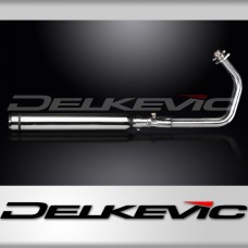 KAWASAKI VULCAN S EN650 2015-2020 Echappement 2-1 Inox Custom 550 Bullnose PISTE