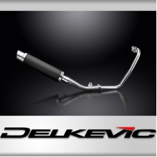 YAMAHA MT125 2014-2019 Echappement Complet Silencieux 350mm Rond Carbone