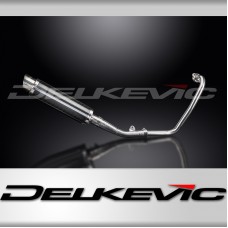 YAMAHA MT125 2014-2019 Echappement Complet Silencieux 350mm Rond Inox