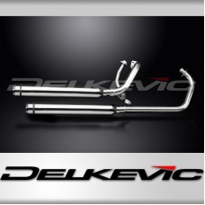 YAMAHA XV125 XV250 VIRAGO 1988-2017 Echappement Complet 2-2 CUSTOM550mm BULLNOSE