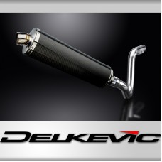 KTM 125 DUKE 2011-2015 450mm Echappement DECAT Silencieux 450mm Ovale Carbone