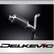 KTM 125 DUKE 200 2011-2015 Echappement DECAT Silencieux 225mm Ovale Carbon PISTE
