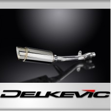 HONDA NT650V DEAUVILLE 1998-2005 Echappement-Silencieux 200mm Rond Inox PISTE