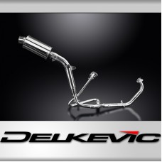 HONDA XL125V VARADERO 2001-2016 Echappement Complet 225mm Ovale Inox PISTE