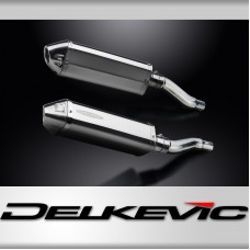 KAWASAKI GPZ500S GPZ400S 1987-2007 Echappement Silencieux 320mm Tri-Ovale Inox