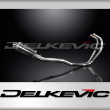 KAWASAKI GPZ500S 1987-2007 Echappement 2-1 Complet 225mm Ovale Carbone PISTE