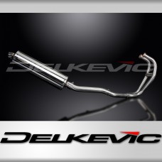KAWASAKI GPZ500S GPZ400S 1987-2007 Echappement 2-1 Complet 450mm Ovale Inox