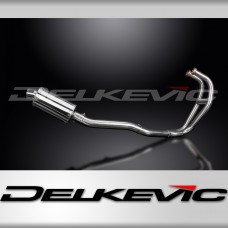 KAWASAKI GPZ400S GPZ500S 1987-2007 Echappement 2-1 Complet 225 Ovale Inox PISTE