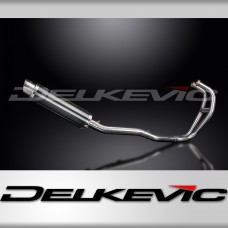 KAWASAKI GPZ500S GPZ400S 1987-2007 Echappement Complet 2-1 Pot350mm Rond Carbone