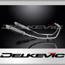 KAWASAKI GPZ500S GPSZ400S Echappement Complet Silencieux 2-2 350mm Rond Carbone