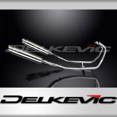 KAWASAKI GPZ500S GPSZ400S Echappement Complet 2-2 Silencieux 350mm Rond Inox