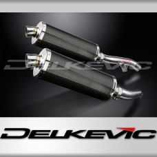 YAMAHA FJR1300 2006-2023 Echappement Silencieux 350mm Ovale Carbone