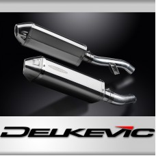 YAMAHA FJR1300 2006-2023 Echappement KIT-Silencieux 2x 320mm Tri-Ovale Inox