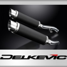 YAMAHA FJR1300 2006-2023 Echappement KIT-Silencieux 350mm Rond Carbone