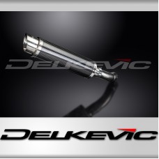 KAWASAKI Z900 2017-2019 Echappement Silencieux 350mm Rond Carbone