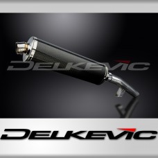 KAWASAKI KLZ1000 VERSYS 2015-18 Echappement Silencieux 450mm Ovale Carbone