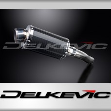 HONDA CB600F HORNET 2007-2014 Echappement Silencieux 225mm Ovale Carbone PISTE