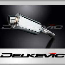 HONDA CB600F HORNET 2007-2014 Echappement Silencieux 225mm Ovale Inox PISTE