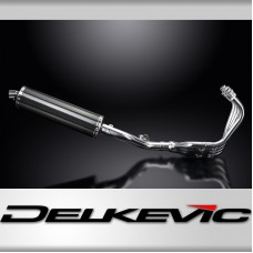 HONDA CB600F HORNET 2007-13 Echappement Complet 4-1 Silencieux 450 Ovale Carbone