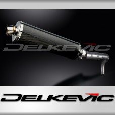 HONDA CB600F HORNET 1998-2002 Echappement Silencieux 450mm Ovale Carbone