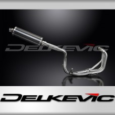 HONDA CB600F HORNET 1998-2002 Echappement 4-1 Complet 350mm Ovale Carbone 