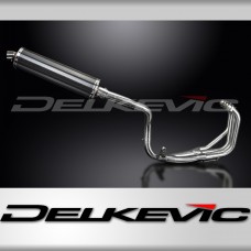 HONDA CB600F HORNET 1998-02 Echappement Complet 4-1 Silencieux 450 Ovale Carbone