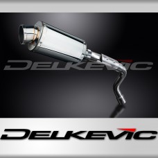 HONDA CB600F HORNET 2003-2006 Echappement HAUT Silencieux 225mm Ovale Inox PISTE