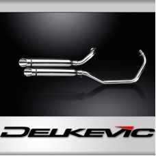 Yamaha XV535 1987-2003 Echappement Complet Silencieux 410mm Coupe Oblique