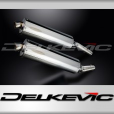 APRILIA TUONO1000R FACTORY 2006-2010 Echappement Silencieux 450mm Ovale Inox