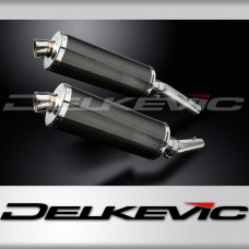 APRILIA TUONO 1000R FACTORY 2006-2010 Echappement Silencieux 350mm Ovale Carbone