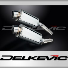 APRILIA TUONO 1000R/FACTORY 2006-2010 Echappement Pot 225mm Ovale Inox PISTE