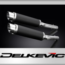 Aprilia Tuono 1000R Factory 06-10 Echappement KIT-Silencieux 350mm Rond Carbone