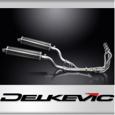 KAWASAKI Z1000 Z1000SX 2010-2020 Echappement Complet 4-2 Pot 450 Ovale Carbone