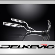 KAWASAKI Z1000 Z1000SX 2010-2020 Echappement Complet 4-2 Pot 350mm Rond Inox