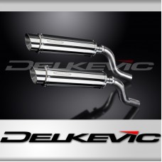 KAWASAKI Z1000SX 2010-2019 TOURER Echappement Silencieux 350mm Rond Inox