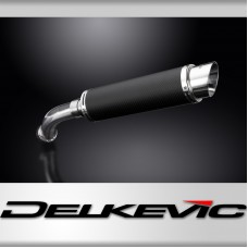 BMW R1200GS 2010-2013 Echappement KIT-Silencieux 350mm Rond Carbone