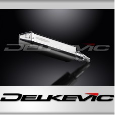 DERBI SENDA TERRA ADVENTURE 125 2008-2017 Echappement Pot 320mm Tri-Ovale Inox