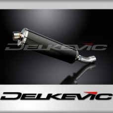 DUCATI DIAVEL 2011-2018 Echappement Silencieux 450mm Ovale Carbone