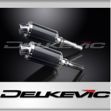 DUCATI MONSTER 620 695 800 2002-2008 Echappement Pot 225mm Ovale Carbone PISTE