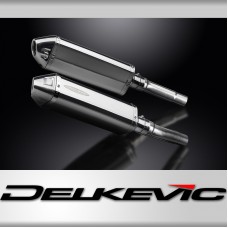 DUCATI MONSTER 620-695-800 2002-2008 Echappement Silencieux 320mm Tri-Ovale Inox