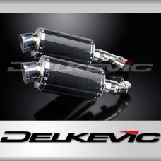 DUCATI Monster 696 2008-2014 Echappement Silencieux 225mm Ovale Carbone PISTE