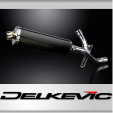 DUCATI MULTISTRADA 1200 ENDURO 2016-18 Echappement DECAT Pot 450mm Ovale Carbone