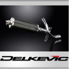 DUCATI MULTISTRADA 1200 ENDURO 2016-18 Echappement DECAT Pot 350mm Ovale Carbone